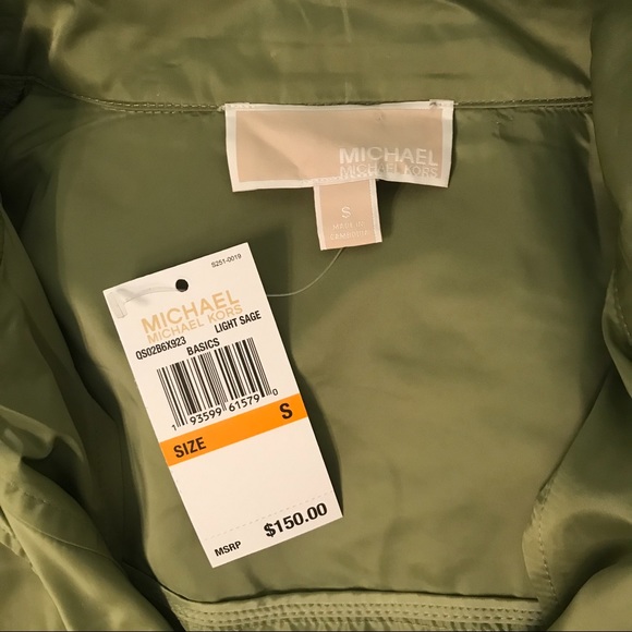 Michael Kors windbreaker jacket - Picture 4 of 5
